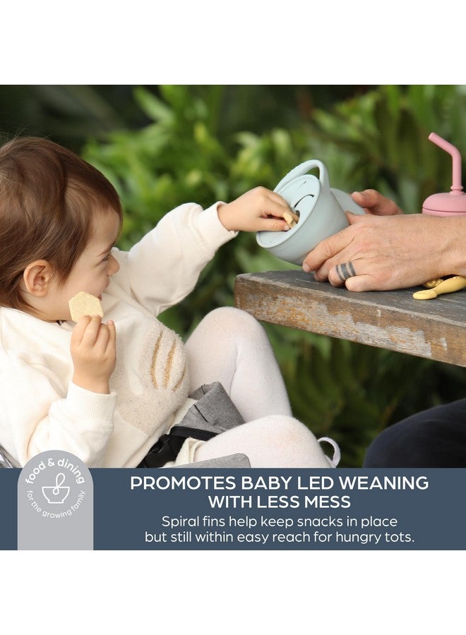 دريم بيبي كوب الوجبات الخفيفة السيليكوني القابل للطي من دريم بيبي (عبوة من قطعتين) - Image 3