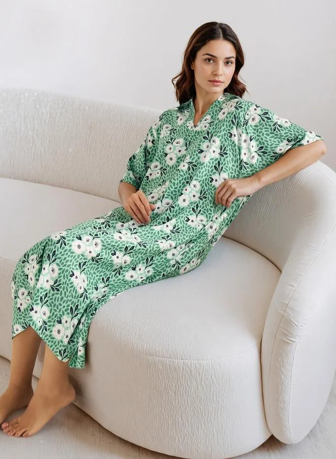 Splash FAV Nighty Viscose with Collar - Set of 2