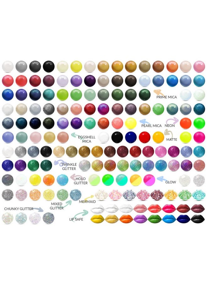 MARBLERS Twinkle Glitter [Black Knight] 3Oz (85G) ; Fine ; Nontoxic, Vegan, Crueltyfree ; Face, Body, Eyeshadow, Hair, Festival, Party Makeup ; Nail Art, Polish ; Resin, Tumbler, Slime, Craft  - Image 5
