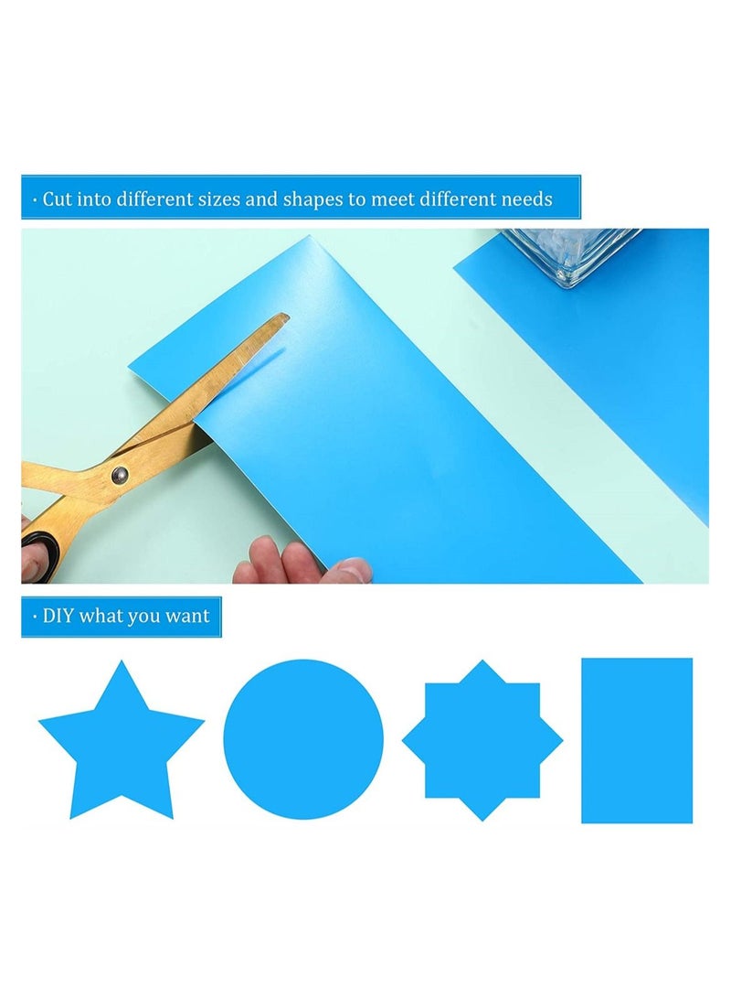 Y&D Pool Repair Patch 30 Pieces Self-Adhesive PVC Vinyl Boat Kit Plastic Inflatable Blue  - Image 3