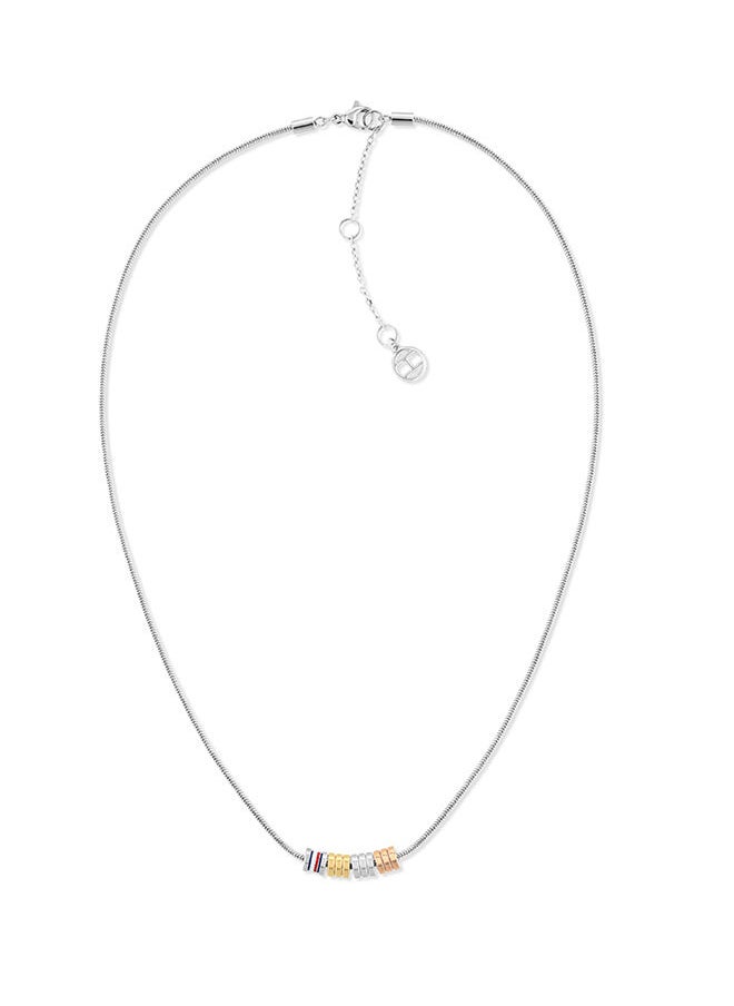 TOMMY HILFIGER Casual Women Triple-Tone Stainless Steel Pendant Necklace - 2780504  - Image 2