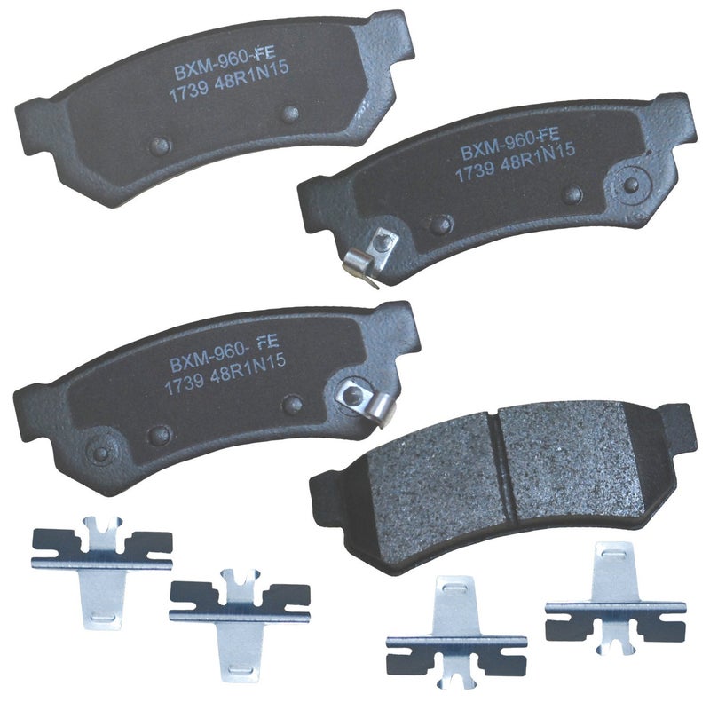 Bendix Premium SBM1739 Semi-Metallic Rear Brake Pads for Chevrolet Spark EV 2016-2014 - Image 2