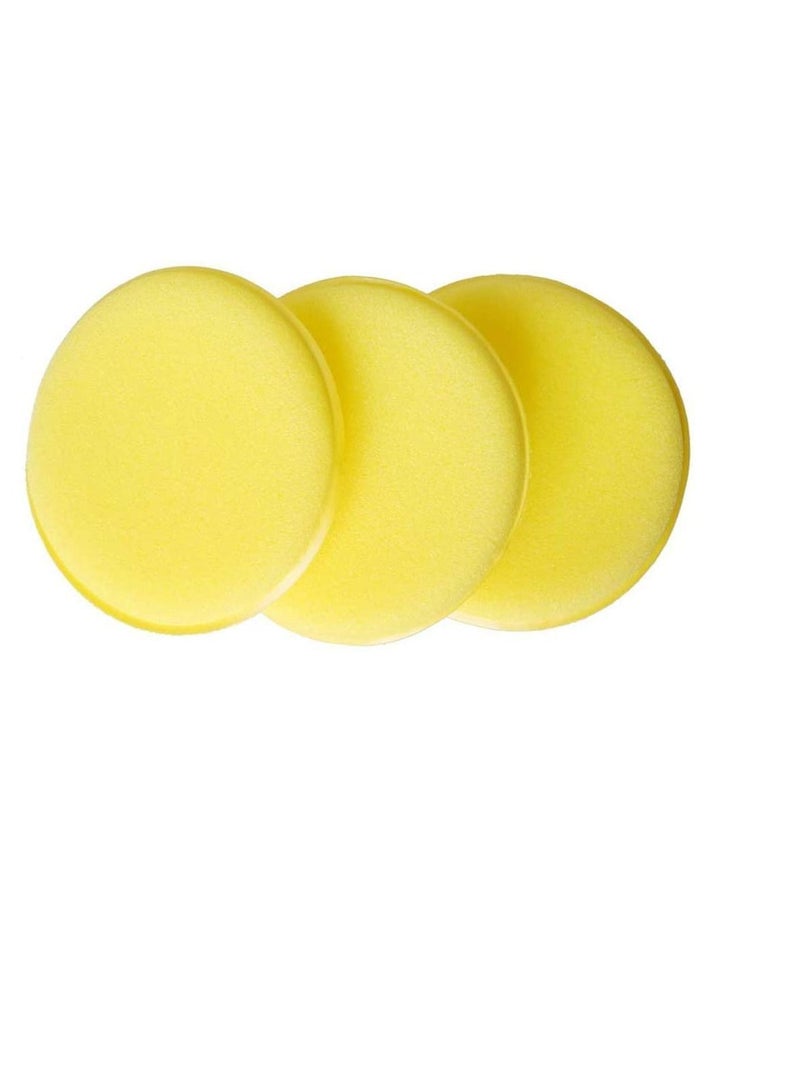 Y&D Polishing Pads, Sponge woolen Buffing Pads with M10 Adaptor for Car Buffers Polishers Waxing Sealing Glaze（25Pcs）Drill Adapter Polisher  - Image 5