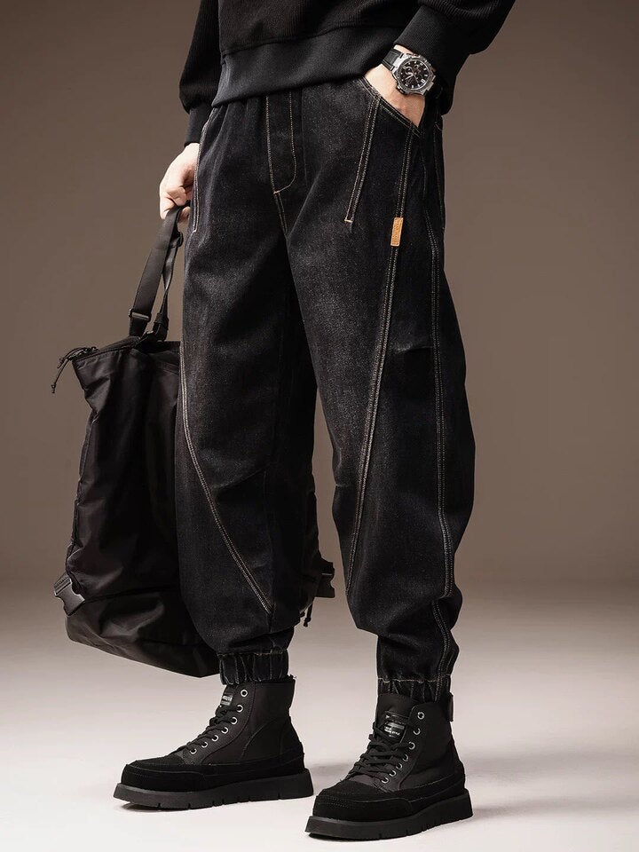 Unisex Casual Daily Denim Jeans - Image 1
