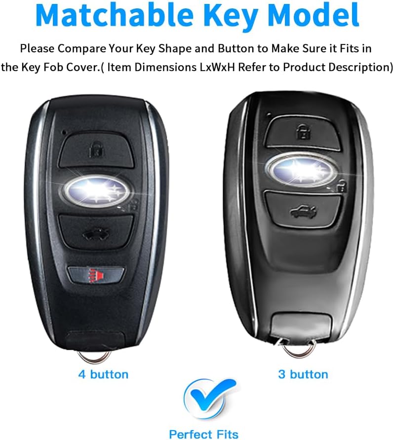 QBUC Key Fob Cover for Subaru Vehicles - Image 2