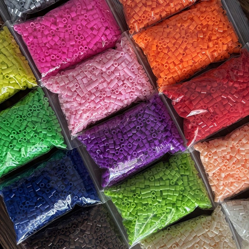 4 Packs 2000pcs 2 6mm Meltblown Beads For DIY Jewelry Making Color 01 - Image 2