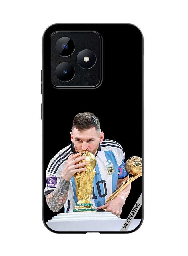VR CREATIVE Protective Case Cover For Realme C53 Messi Design Multicolour - Image 1