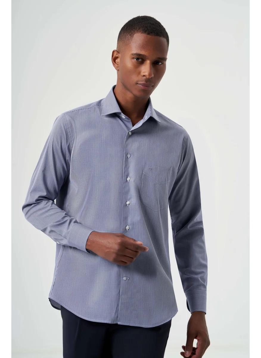 Bisse Men's Regular Fit Sports Shirt BLACK GM23K232037_D39