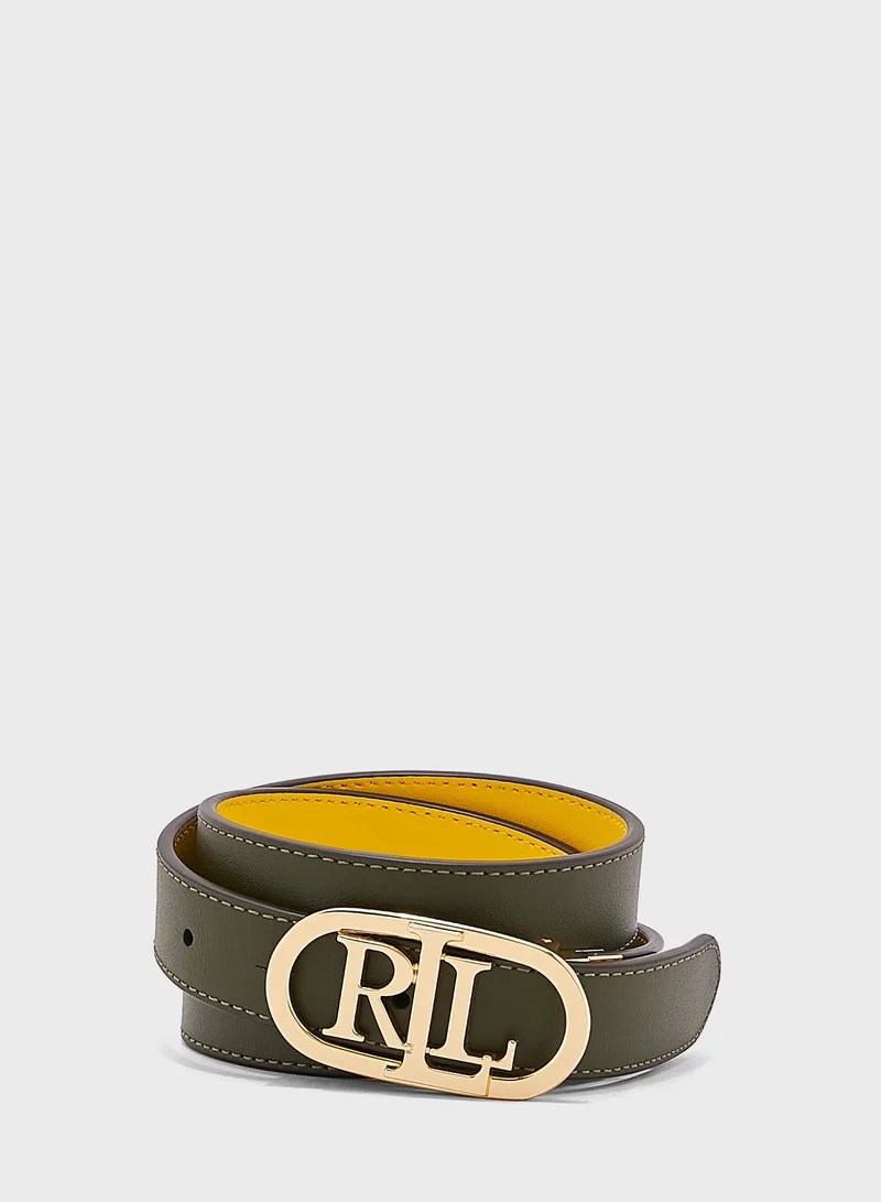 Lauren Ralph Lauren Reversible Logo Belt