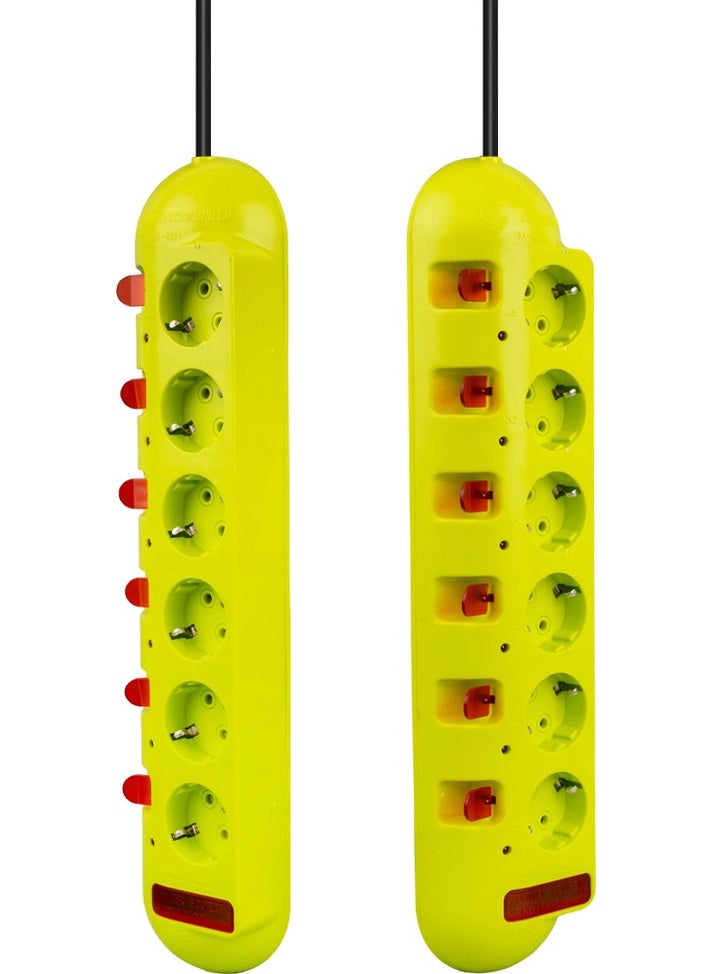 Vea VE-E60 6-Plus 1.5 Meter Group Socket with Separate Switches (Lisinya) Alithestereo
