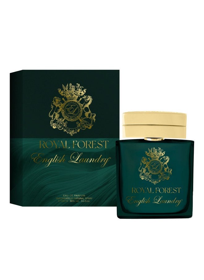انجلش لوندري عطر إنجلش لوندري رويال فورست، بخاخ أو دو برفوم للرجال، 3.4 أونصة سائلة  - Image 1