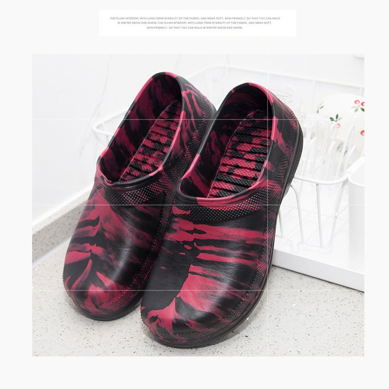 New Chef Shoes, Non-Slip, Oil-Proof, Kitchen Shoes, Rain Boots, El Restaurant Work Shoes, Durable And Waterproof - Image 5