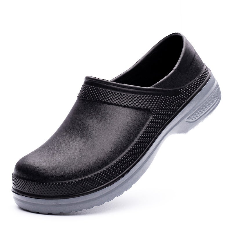 New Chef Shoes, Non-Slip, Oil-Proof, Kitchen Shoes, Rain Boots, El Restaurant Work Shoes, Durable And Waterproof - Image 1
