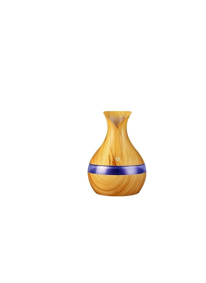 ماركة غير محددة موزع روائح الزيوت العطرية للمنزل والمكتب والسيارة،7 أضواء LED بألوان متدرجة، مرطب بالموجات فوق الصوتية، موزع روائح العلاج العطري، للمنزل وغرفة النوم والمكتب، إيقاف تلقائي 300 مل  - Image 1