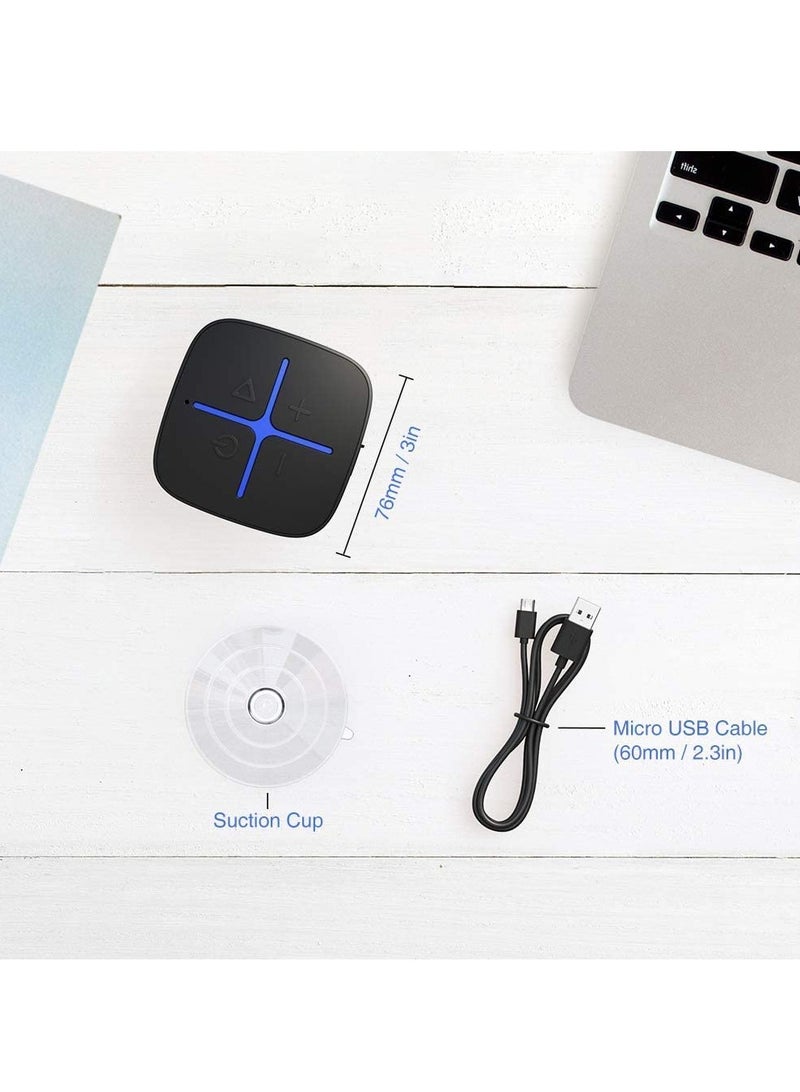 SOLARAE Waterproof Bluetooth Speaker, IP65 Mini Shower Speaker, Lightweight Portable Speakers for Travel, Pool, Beach, Biking, Kayak, Gifts for Men, Women - Image 2
