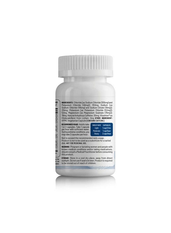 Unived Caffeinated Electrolyte Salt Caps Electrolyte Replacement With Caffeine, 30 Caps - Image 3