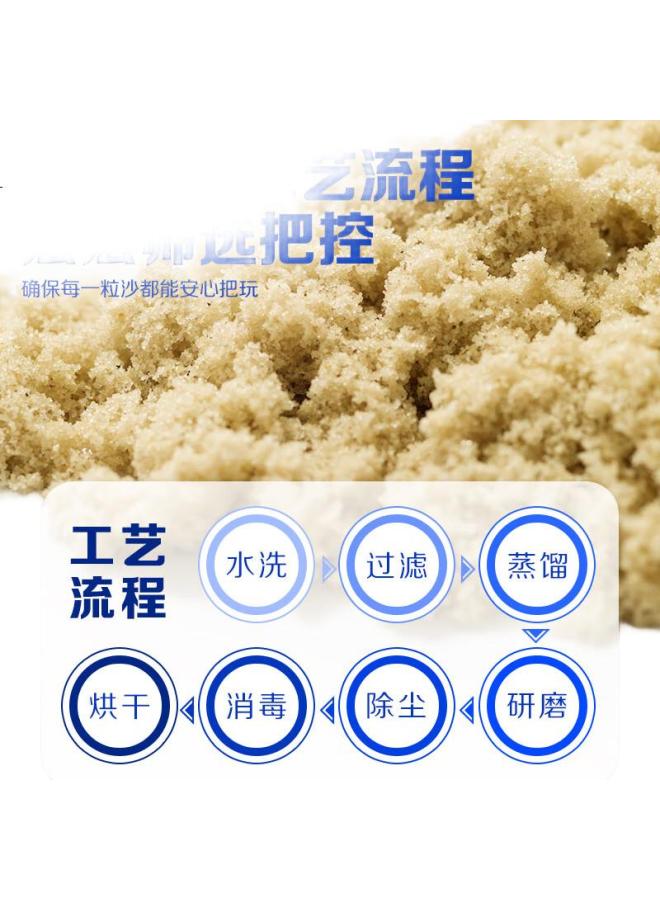 Space Sand Safe Non-Toxic Toy Sand, Energetic Castle Sand Color, 2.4 Jin Gift Box, Children'S Day Gift - Image 2