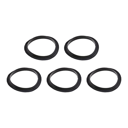 Create idea 5Pcs Sink Plug O-Ring Spare Sealing Gaskets for Metal Basin Plugs and Pop up Bath Sink Basin Plug Inner Diameter 31.5mm Outer Diameter 38mm Silica Gel Black - Image 1