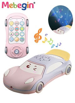 2 in 1 Car-shaped Mobile Phone Toy with Star Projection, Light and Music, Multifunctional Baby Phone Toy with 13 Buttons, Teething Toy for Babies, Perfect for Bbabies Who Enjoy Playing with Real Phones, 3 AAA Batteries Required(Not Included), 15*7.5*3.7cm - pzsku/ZABDA9CC22FE60D5DBA85Z/45/_/1684390730/cb4edeb8-0b6c-4e5c-8f7f-712bc4c82793