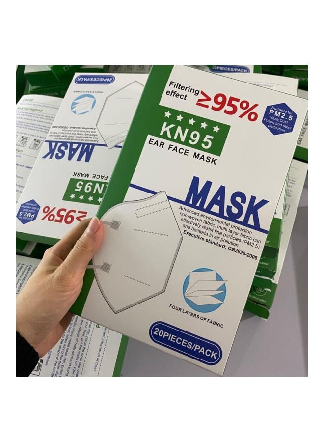 NIBEMINENT 20-Piece KN95 Face Mask - Image 2