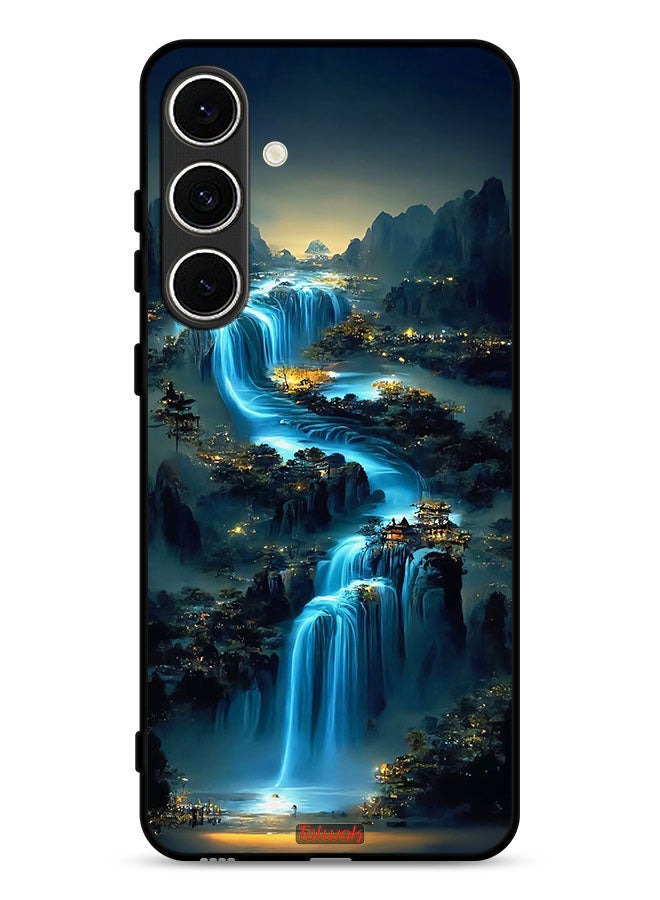 Tolwak Samsung Galaxy A56 5G Protective Case Cover Waterfall Art - Image 1