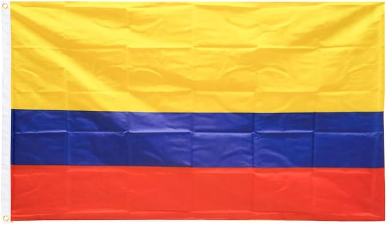 Colombian Flag Decorative Banner 90x150cm Outdoor Yard Flag with Grommets for Patio and Party - Image 1