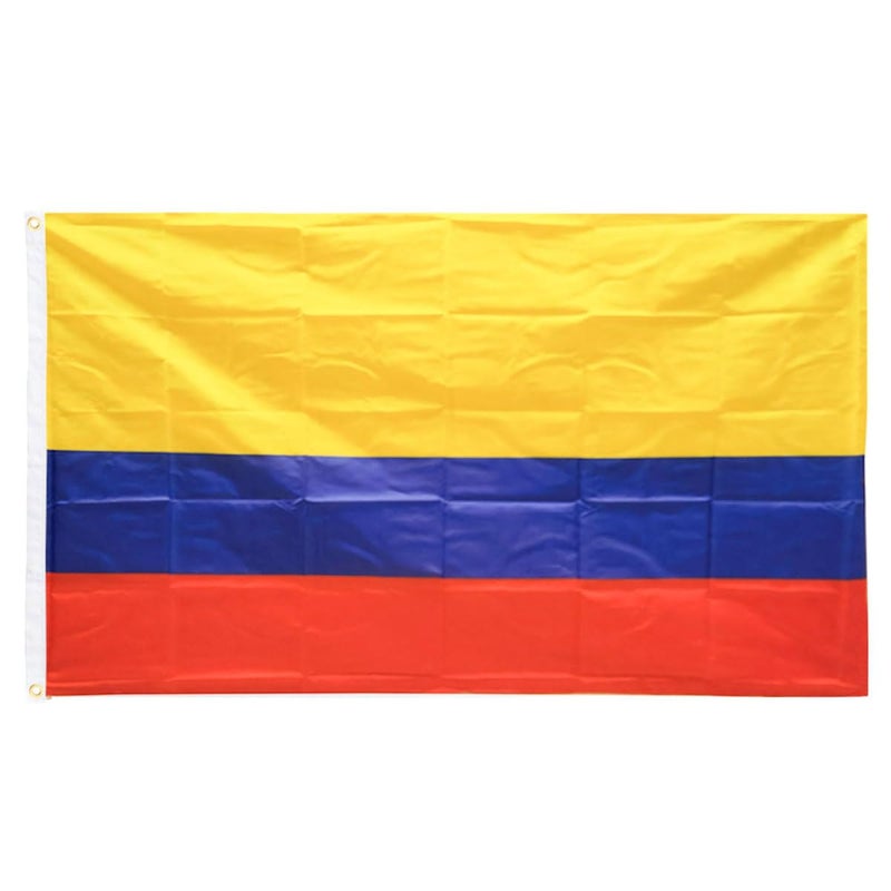 Colombian Flag Decorative Banner 90x150cm Outdoor Yard Flag with Grommets for Patio and Party - Image 2