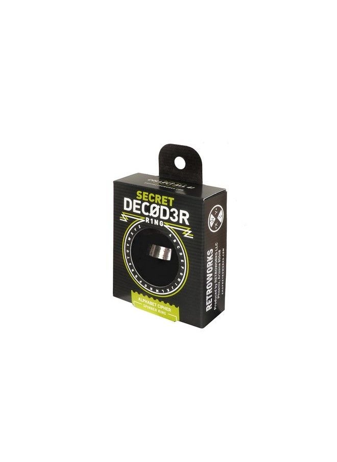 Retroworks - Secret Decoder Ring: Alphabet Shift Silver Size 06 - Image 1