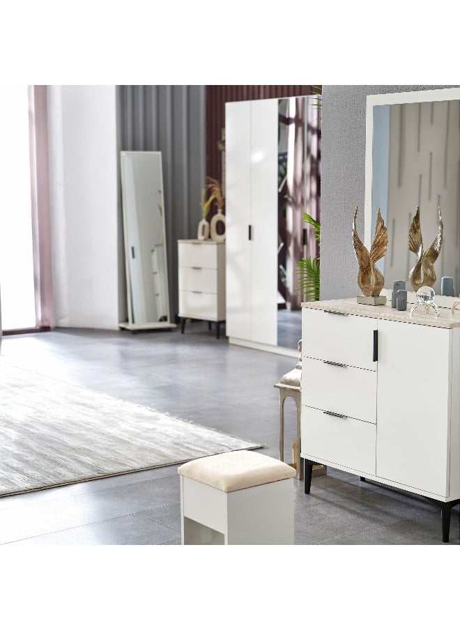 Soho 6-Piece King Bedroom Set - 180x200 cm