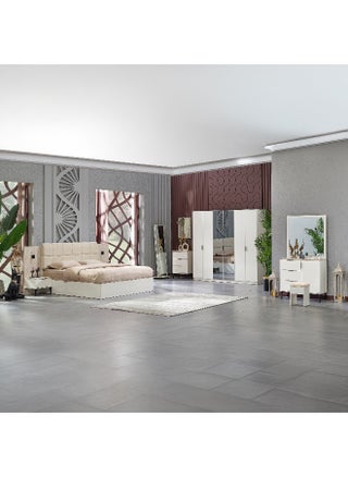 Soho 6-Piece King Bedroom Set - 180x200 cm - pzsku/ZABDAD2CEEFCA7C86F6A6Z/45/1746524413/51b8af34-5931-4cb1-adc3-4cfe33a668bd
