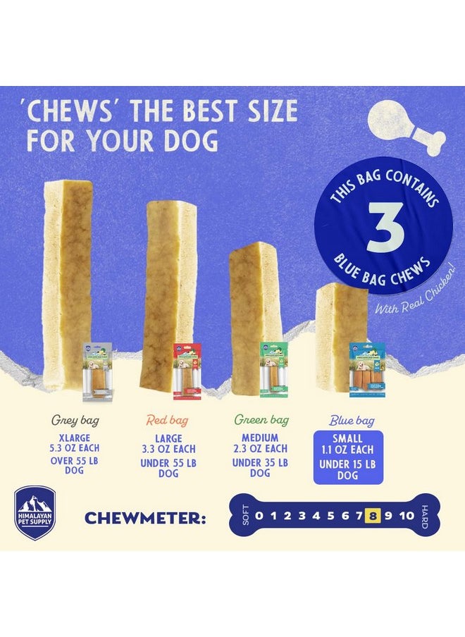 Himalayan Dog Chew Original Yak Cheese Dog Chew, Chicken, 3 Small Sticks, 1.1 oz, Gluten Free, Healthy Dog Treats, Grain & Lactose Free 100% Natural, Long Lasting Dog Chews for Dogs Under 15 lbs - pzsku/ZABDAD4AA6694FCD6E8DFZ/45/_/1737032073/95373337-6049-431c-ac3b-f6cd92ab2efb