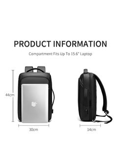 Skycare Skycare Business Travel Waterproof Backpack, Multi-functional Large Capacity Expandable Computer Bag for Handheld or Shoulder Carry  - Image 4