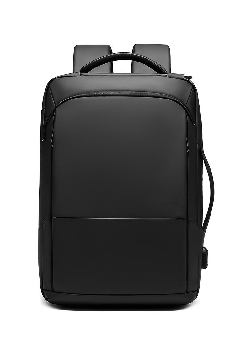 Skycare - Skycare Business Travel Waterproof Backpack, Multi-functional Large Capacity Expandable Computer Bag for Handheld or Shoulder Carry - Image 1