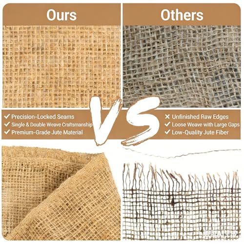 Zplontya Large Burlap Bags 20x30 Inch Natural Jute Single Burlap Sacks, Reusable Plant Grow Bags Root Vegetable Holders, Strong Potato Sacks for Gardening Planting Food Storage,Outdoor Games for Kids - Image 3