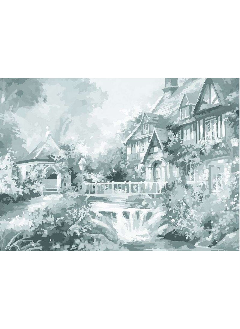 St. Petersburg Sonnet Patterned Canvas 30X40CM Garden 141757 