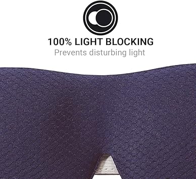 Go Travel The Dreamer Luxury Eye Mask Dark Blue and Earplug Set Ref 733101 - Image 3