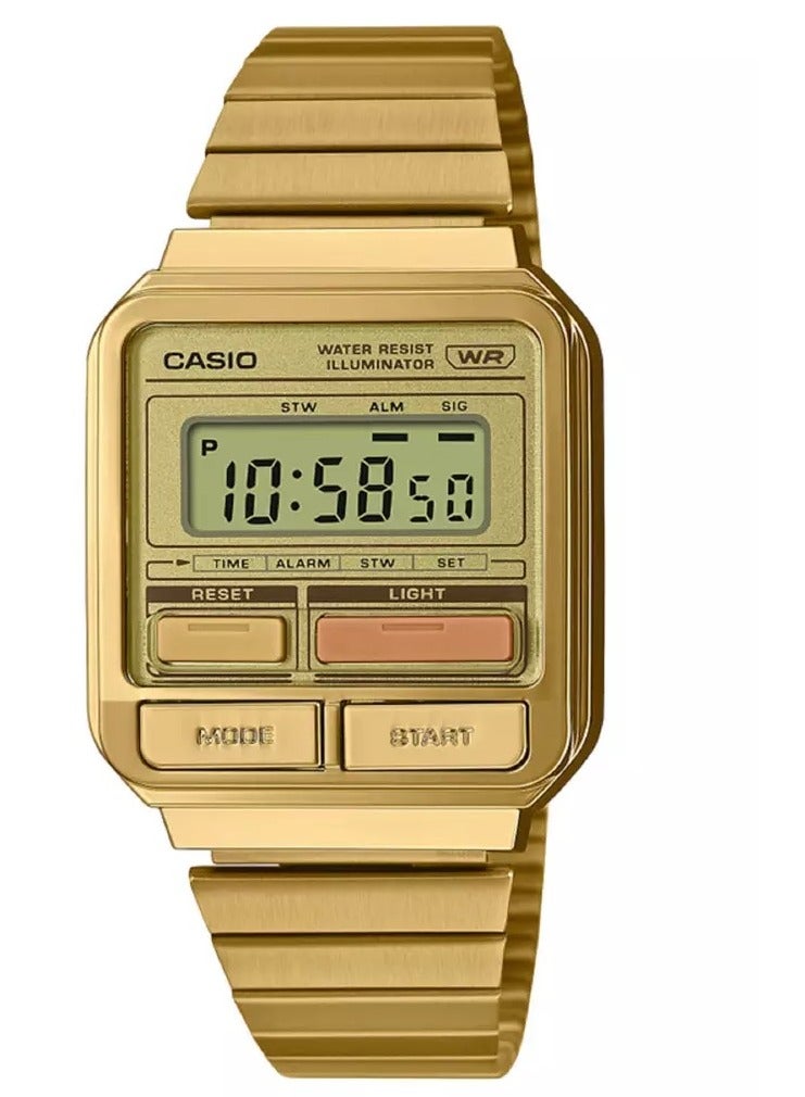 كاسيو ساعة للرجال من الطراز القديم A120WEG-9ADF - Image 1