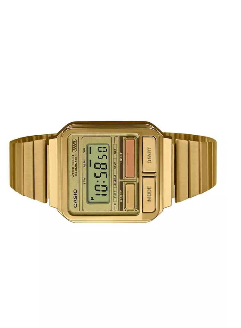 كاسيو ساعة للرجال من الطراز القديم A120WEG-9ADF - Image 4