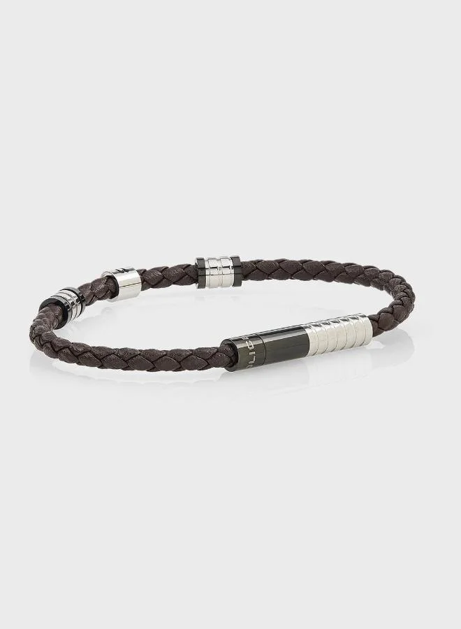 POLICE Twisty Braided Bracelet