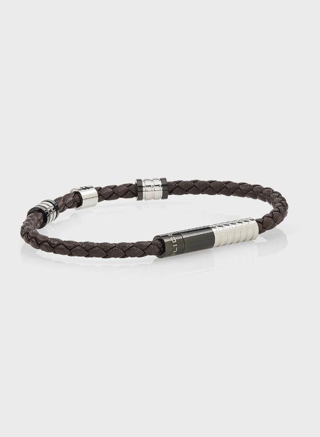 POLICE Twisty Braided Bracelet - Image 2