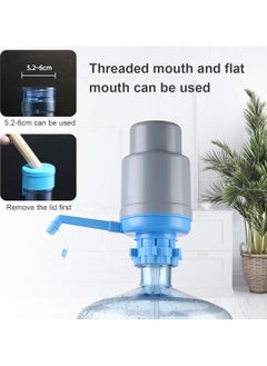 Panvil Manual Hand Press Water Pump Dispenser for 5 Gallon Bottles – Portable Drinking Water Pump for Home, Office, or Outdoor Use – Easy-to-Use and Durable Bottle Dispenser for Clean and Convenient Water Access  - Image 2