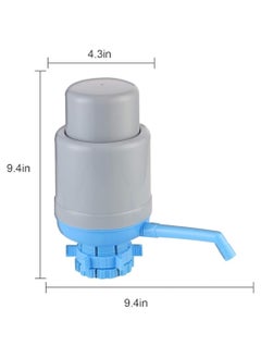 Panvil Manual Hand Press Water Pump Dispenser for 5 Gallon Bottles – Portable Drinking Water Pump for Home, Office, or Outdoor Use – Easy-to-Use and Durable Bottle Dispenser for Clean and Convenient Water Access  - Image 3