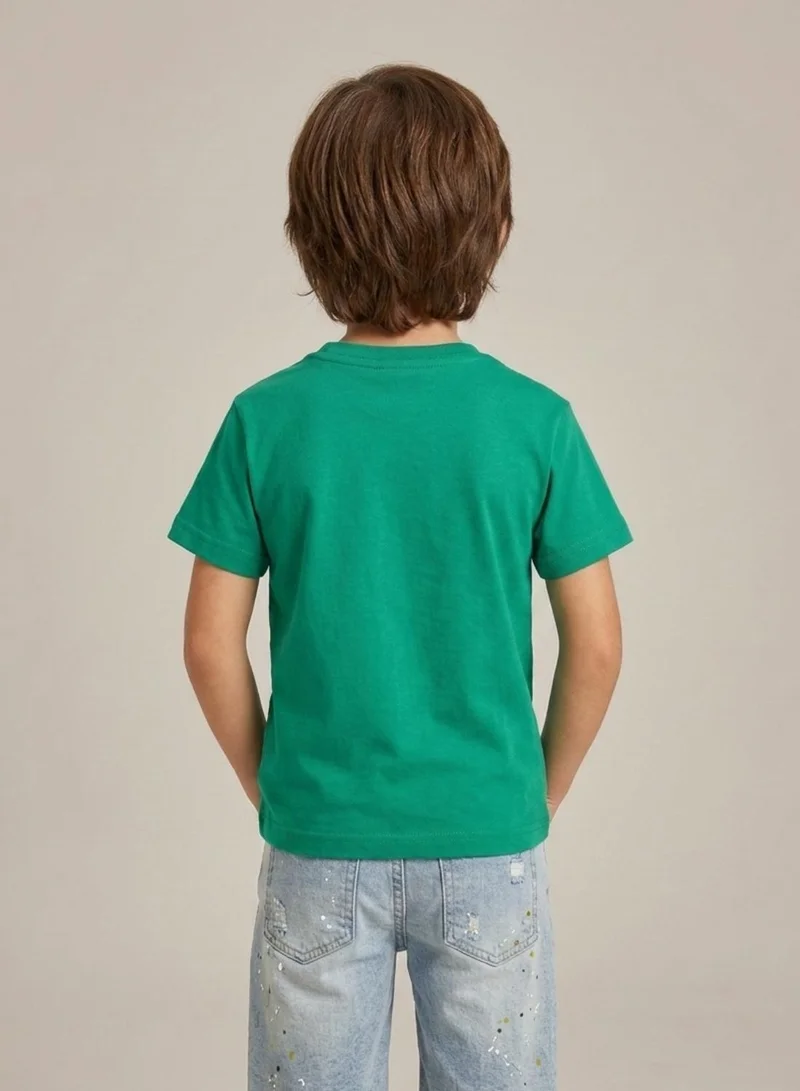 بيبي كلو Boys Take The Step Printed T-Shirt