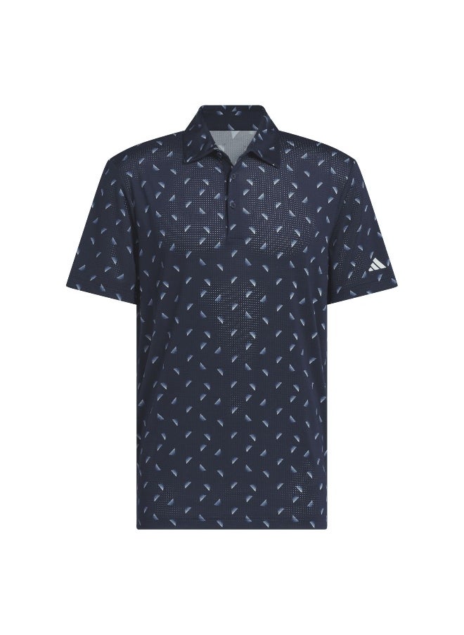 Adidas adidas ultimate365 printed mesh men polo t-shirt  - Image 1