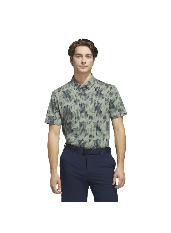 go-to printed men polo t-shirt