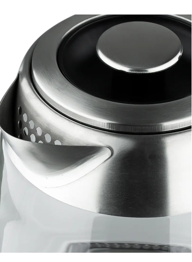 آر إيه أف الفولاذ المقاوم للصدأ لوحة الحرارة الزجاج غلاية كهربائية ببا الحرة الداخلية غلاية كهربائية 360 قطب قاعدة غلاية كهربائية - Image 2