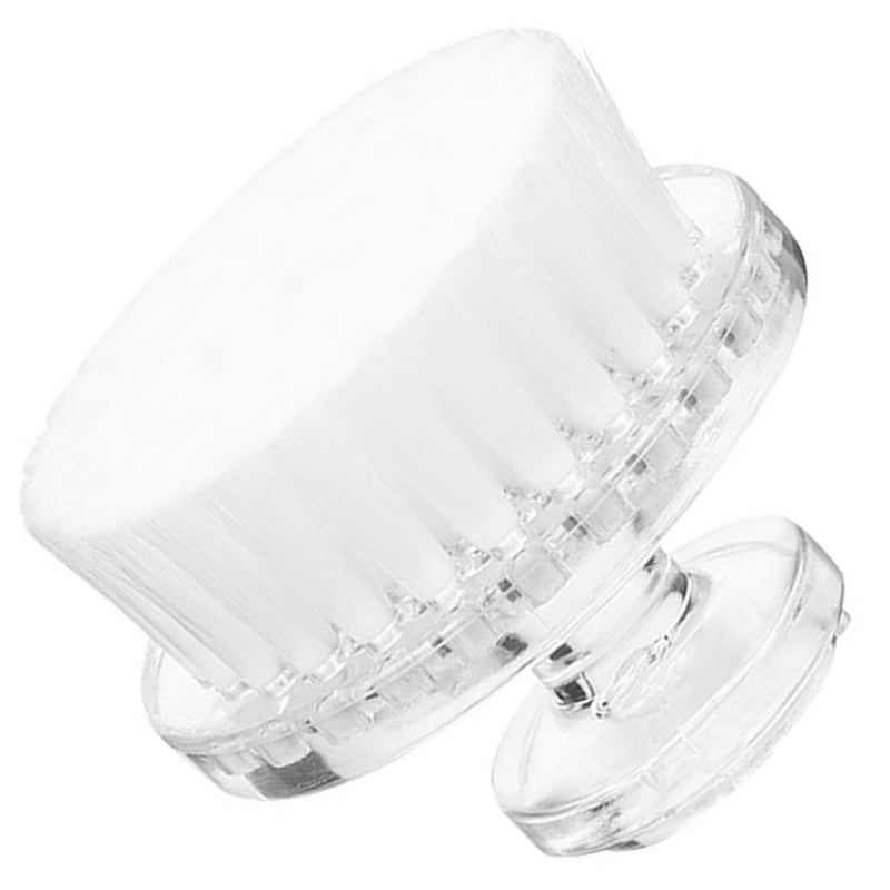 White Soft Bristle Facial Cleansing Brush For Sensitive Skin Daily Exfoliating - Image 2