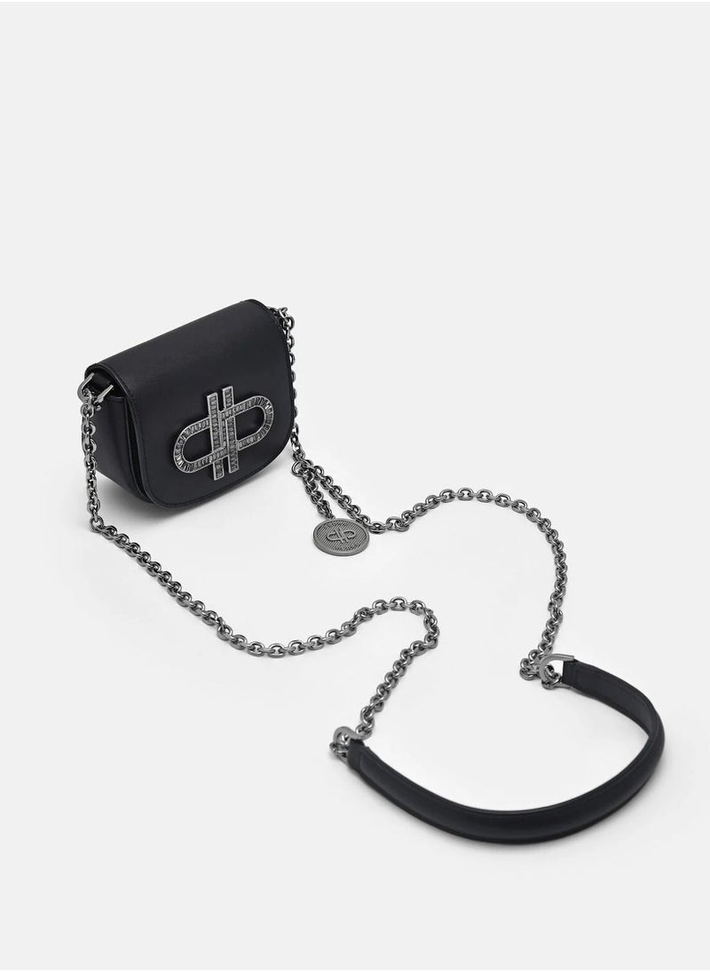 Pedro - Pedro Icon Leather Micro Sling Pouch Crossbody Shoulder Bag - Image 1