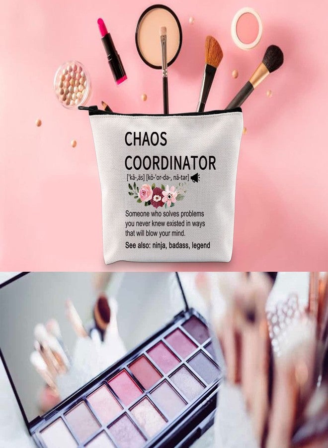 حقيبة مكياج بسحاب بتصميم مضحك من WCGXKO Chaos Coordinator (Chaos CoordinatorD) - Image 5