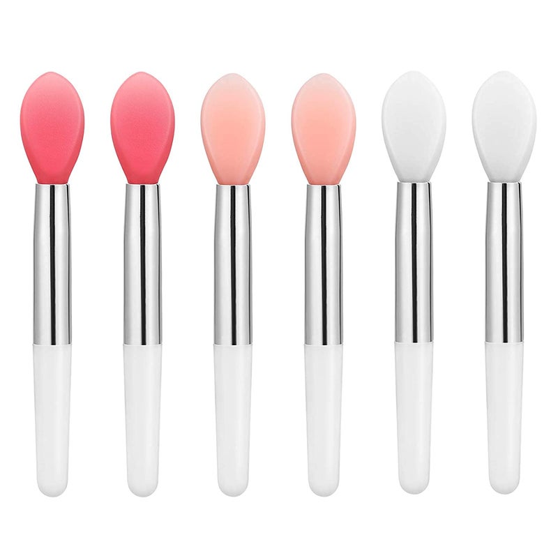 SALOCY Silicone Lip Brush,Lipstick Applicator Brushes,Makeup Brushes,9Pcs - Image 2